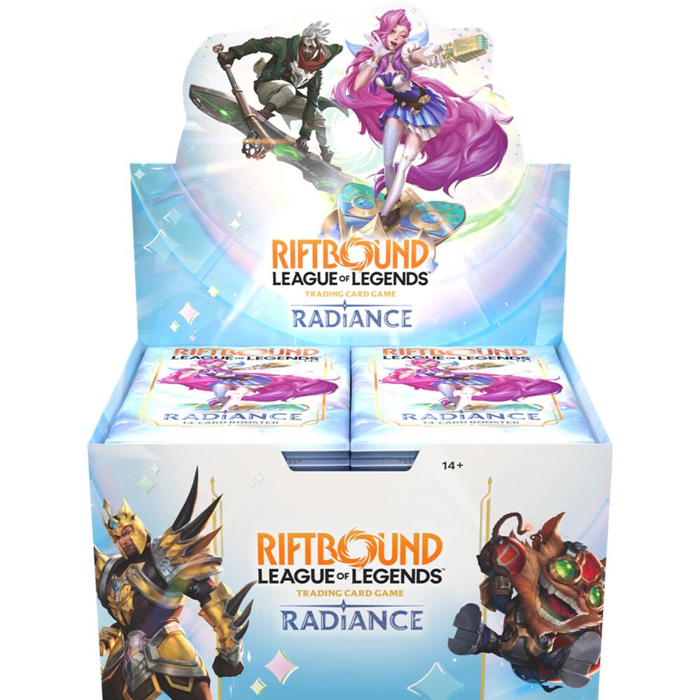 Riftbound: League of Legends Trading Card Game Cards Radiance - Booster Display