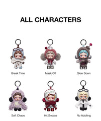 θ Skullpanda Off Mode Series plush doll pendant Blind Box