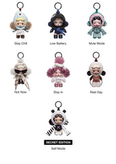θ Skullpanda Off Mode Series plush doll pendant Blind Box