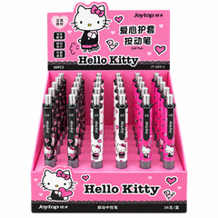 Hello Kitty Heart-Shaped Protective Case Gel Pen