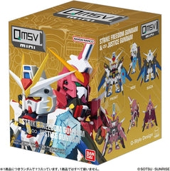 QMSV Mini Strike Freedom and Infinite Justice Gundam blind box