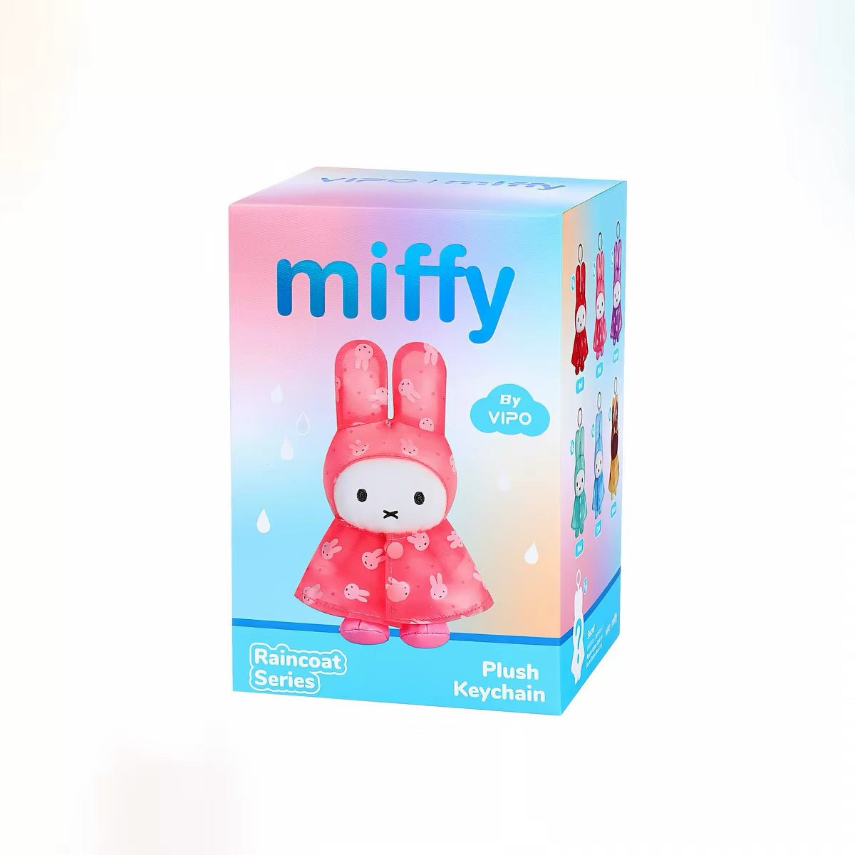 MIFFY by VIPO Raincoat Series Plush Keychain Blind Box