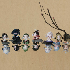 POPMART SKULLPANDA THE INK PLUM BLOSSOM SERIES FIGURES