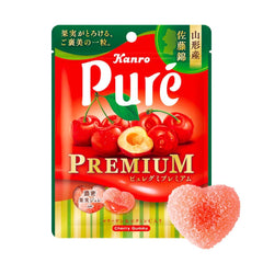 KANRO PURE GUMMY PREMIUM CHERRY