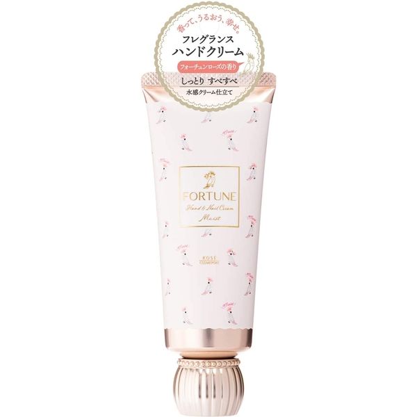 KOSE FORTUNE HAND CREAM ROSE MOIST AND SMOOTH