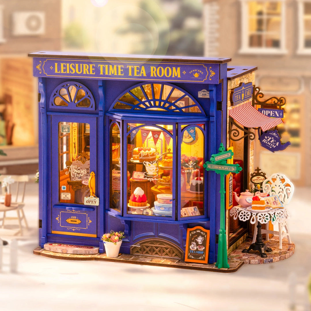Rolife DIY Miniature House - Leisure Time Tea Room DG171