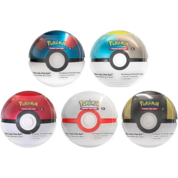 Pokemon - 1 Poke Ball Tin - Poke Ball (Q4 2024) - Miscellaneous Cards & Products (In store only)