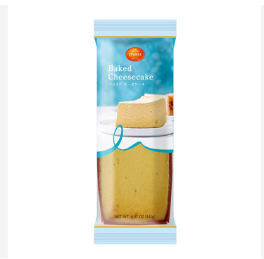 "ORANGE" BAKED CHEESE CAKE
