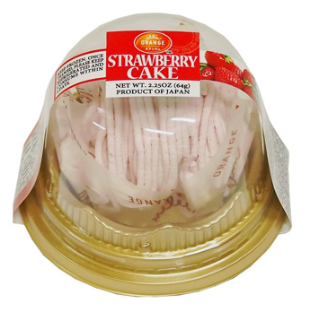 "ORANGE" STRAWBERRY CAKE