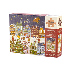 Rolife Puppies' Christmas Eve 1000pc Jigsaw Puzzle - PT015