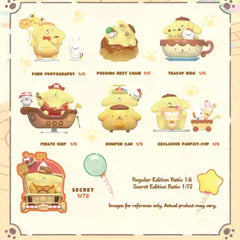 Pompompurin Amusement Park Series Figures Blind Box