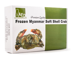 Frozen Myanmar Soft Shell Crab Hotel Piece 18 (Net WT 1,000g)