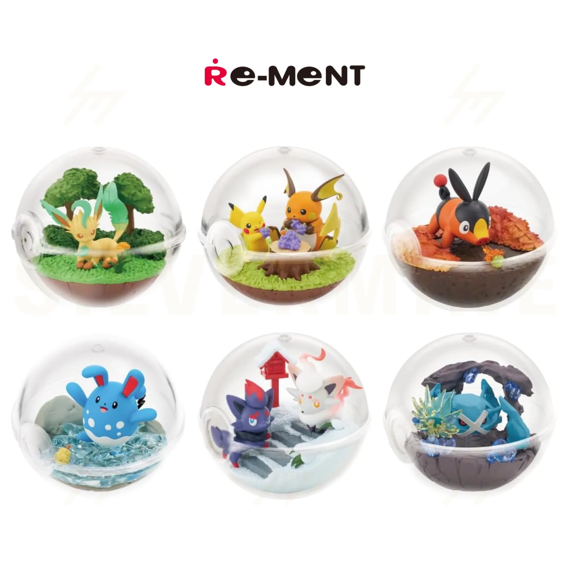 Re-ment Pokemon Terrarium Collection 14 Blind Box