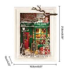 Rolife DIY Book Nook - Santa's Toy Shop DP006