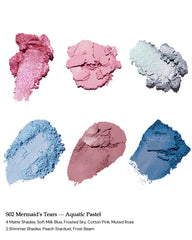 Flower knows Shell's Jewel 6-Color Makeup Palette 02 Mermaids Tears