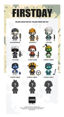 Mr.Bone JUNIOR FIRST DAY Series Blind Box Anime Figure Zombies blind Box