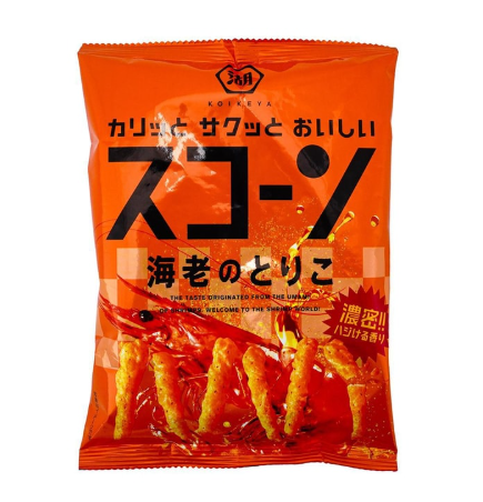 KOIKEYA CORN PUFF SHRIMP FLAVOR
