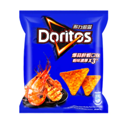 DORITOS CHIPS -GARLIC SHRIMP FLAVOR