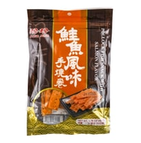 JAN JAN POLLOCK FISH SNACK WITH SALMON FLAVOR