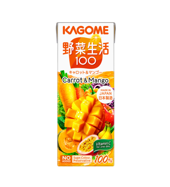 Kagome Carrot & Mango Mixed Juice