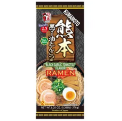 Itsuki Kumamoto Black Mayu Tonkotsu Ramen 176g