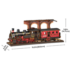 Rolife 3D Wooden Puzzle - Steam Journey TGS01