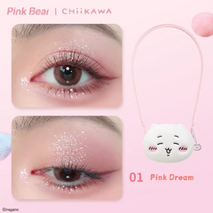 Pink Bear X CHIIKAWA Collection Eyeshadow Palette 01 Pink Dream