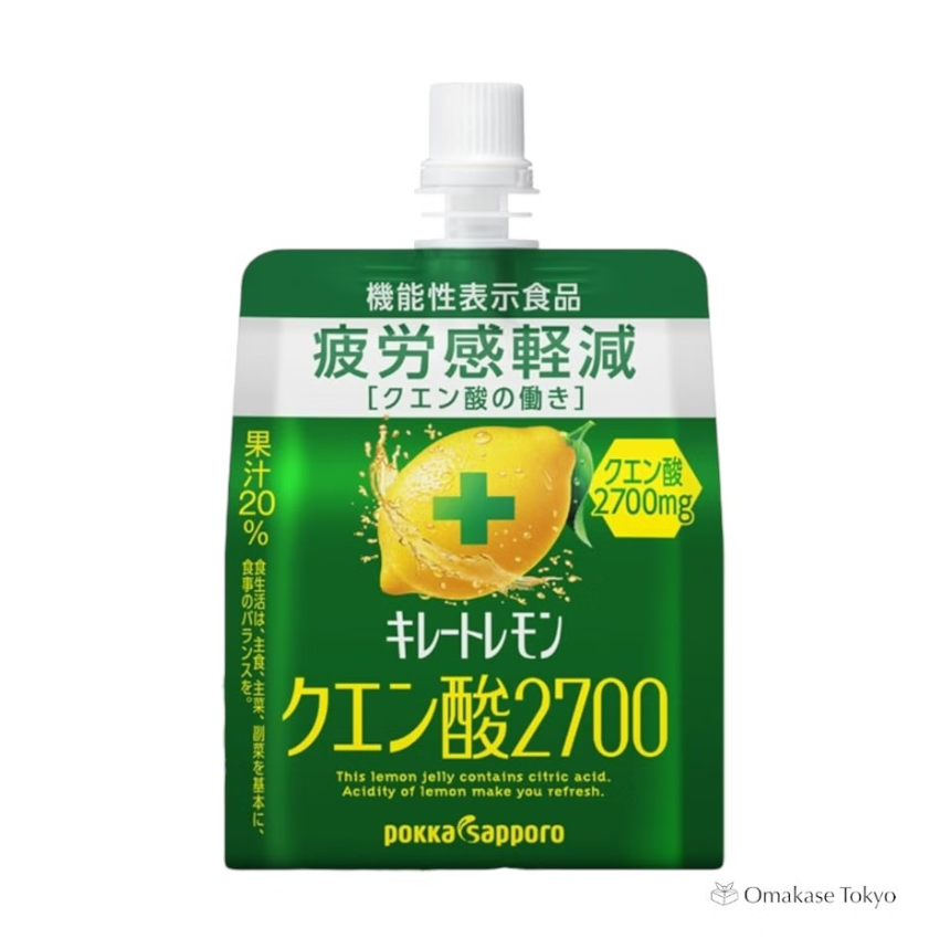 Pokka Kire-to Lemon Citric Acid 2700 Jelly
