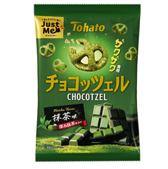 Tohato Matcha Chocolate Covered Pretzel