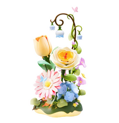 ROKR Garden Ramble DIY Flower Bouquet 3D Puzzle AF02D