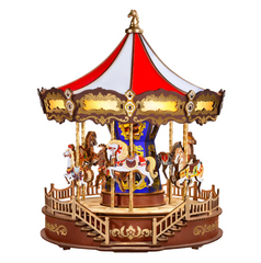 Rolife 3D Wooden Puzzle - Classic Carousel AMC01