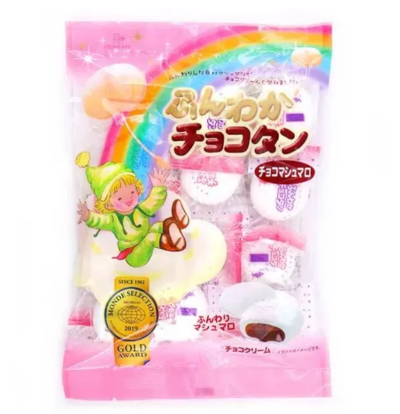 TENKEI FLUFFY CHOCOLATE MARSHMALLOWS 97g (BIG BAG)