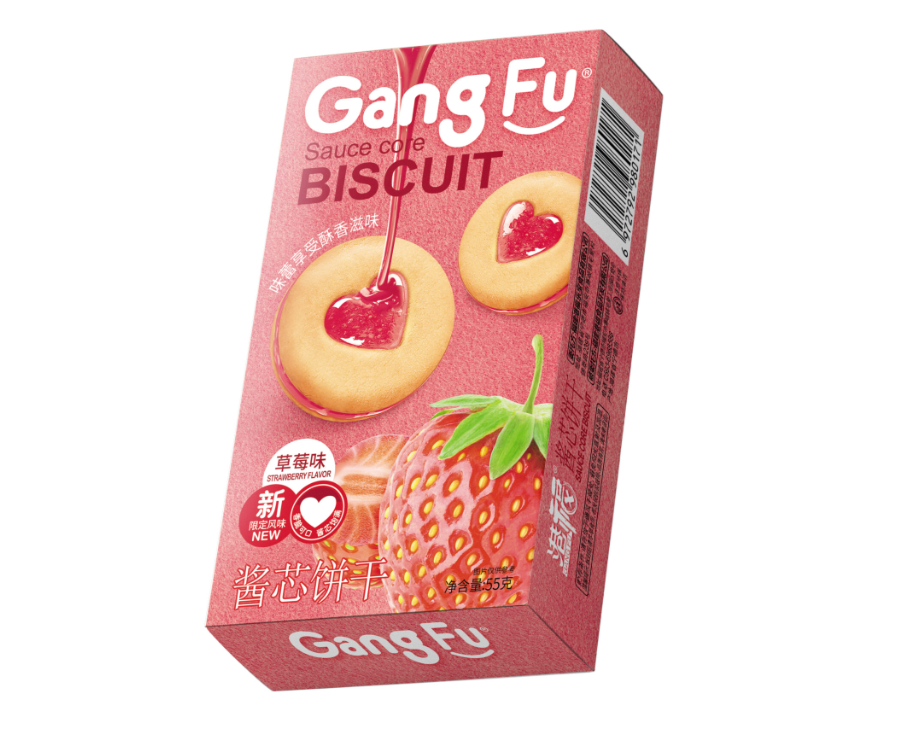 GF SAUCE CORE BISCUIT STRAWBERRY FLAVOR
