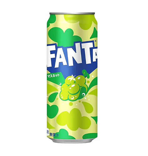 COCA COLA FANTA-MUSCAT SODA (JAPAN CAN)500ML