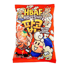 HBAF BUTTER SQUID FLAVOR POPCORN