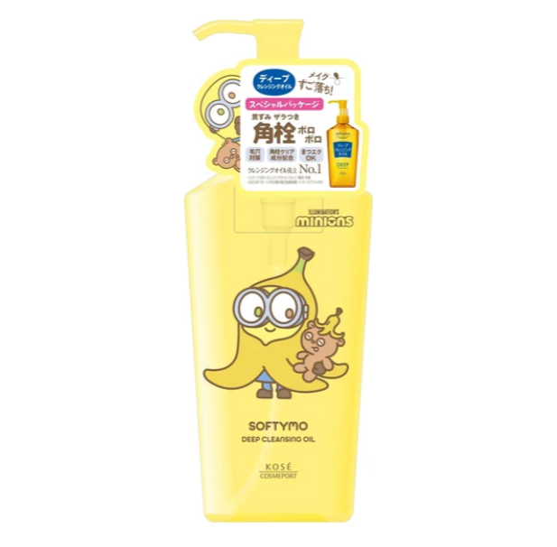 Kose Softymo Makeup Remover 240ml Minion Edition