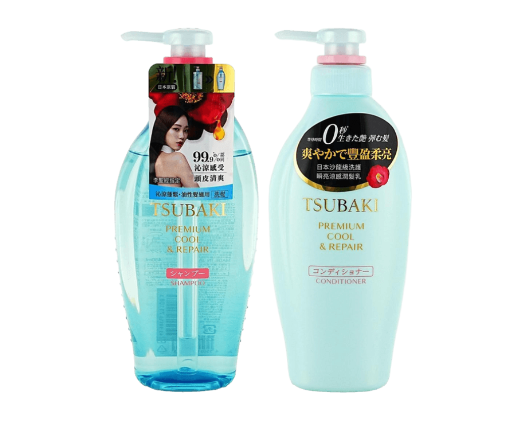 Tsubaki Premium Cool & Repair Set 490ml*2