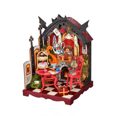 Rolife Rosa Salon DIY Miniature House DS055