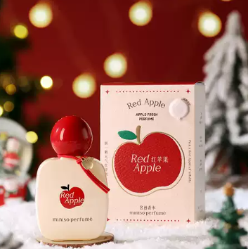 MINISO Red Apple Fresh Perfume 1.01oz