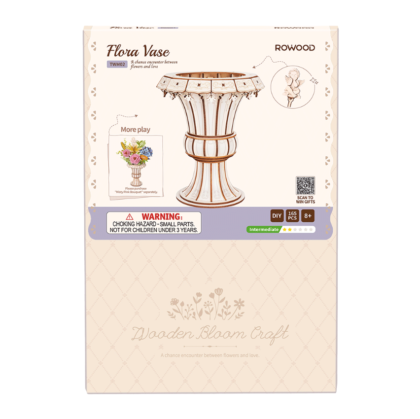 Rolife Flora Vase TWM02
