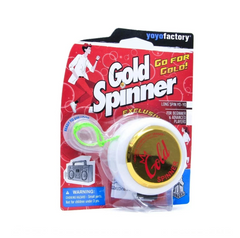 YoYo Factory Gold Spinner Yo-yo