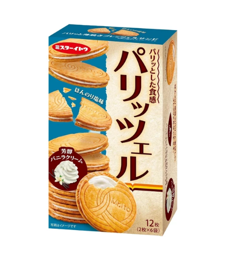 MR. ITO PARITZEL VANILLA CREAM BISCUITS