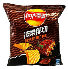 LAY'S POTATO CHIPS- SMOKED PORK RIB FLAVOR 1.2 oz