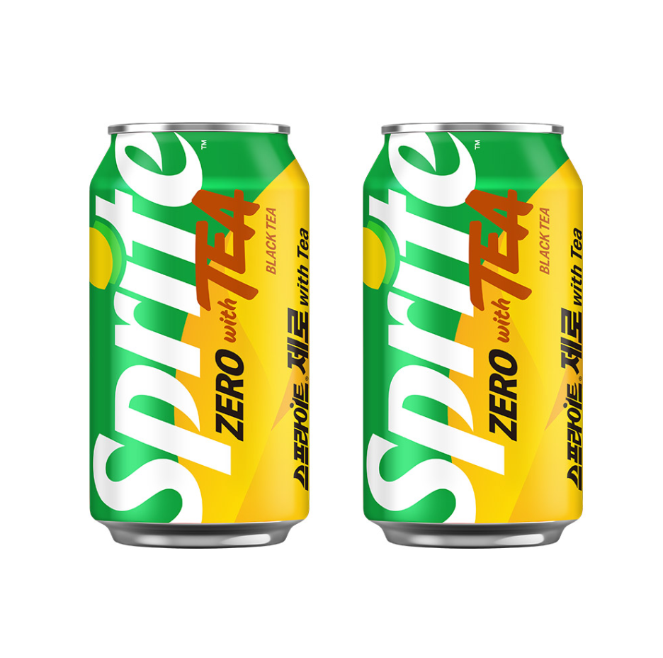 SPRITE ZERO WITH TEA 350ML CAN