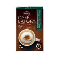 AGF BLENDY CAFE LATORY RICH CREAMY CAPPUCCINO (7  STICKS)