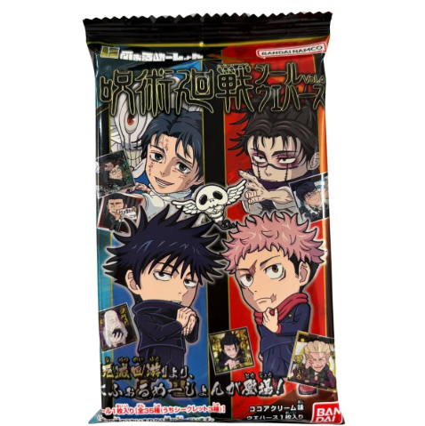 WAFER JUJUTSU KAISEN STICKER BANDAI