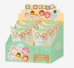 POP MART CRYBABY Sad Club Series Plush Flower Blind Box.