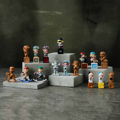 MOLLY Anniversary Statues Classical Retro Series Figures Blind Box