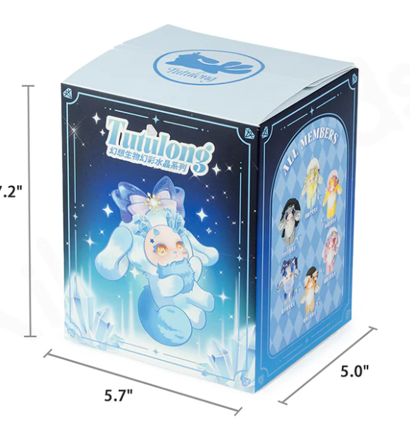 Tutulong Third Generation Fantasy Biology Colorful Crystal Series Plush Blind Box