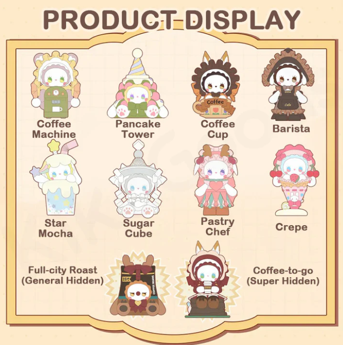 Emma Secret Forest Coffee shop series blind box